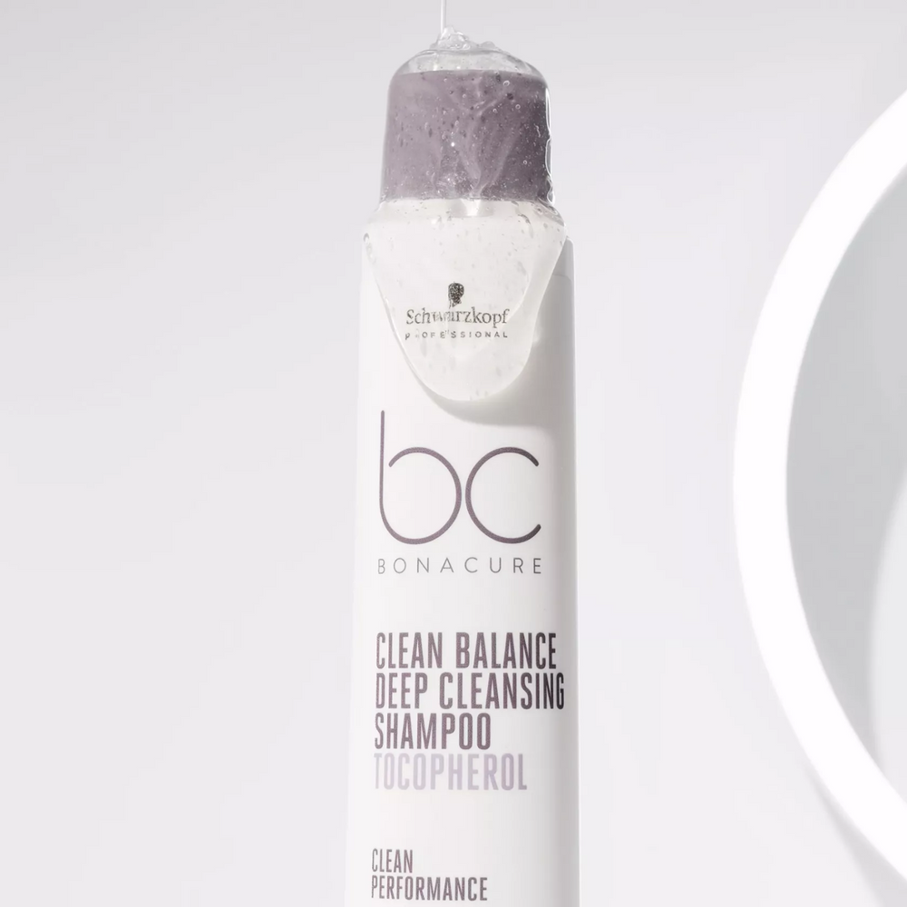 Flacon de shampooing BC Clean Balance Deep Cleansing – Schwarzkopf
