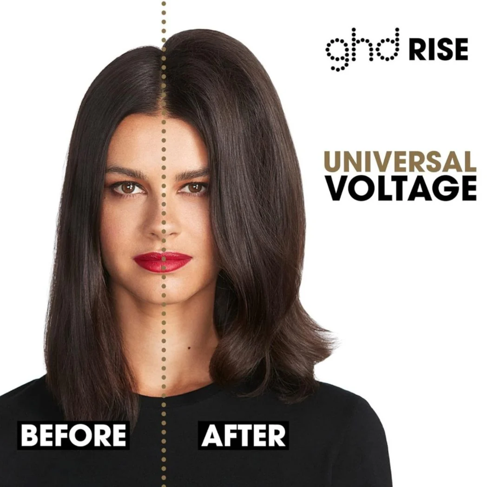 Brosse chauffante volumisante Rise de GHD – Design élégant et professionnel
