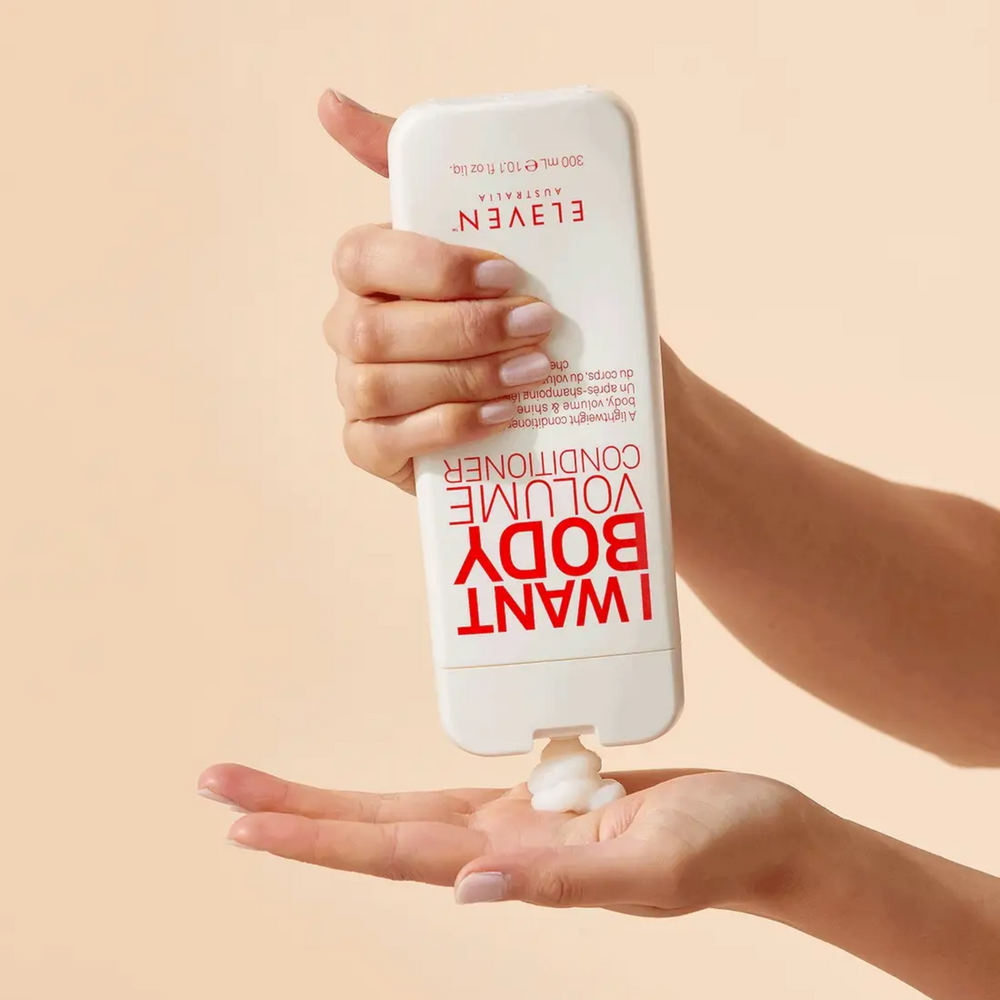 Flacon ELEVEN I Want Body Volume Conditioner — après‑shampooing volume pour cheveux fins