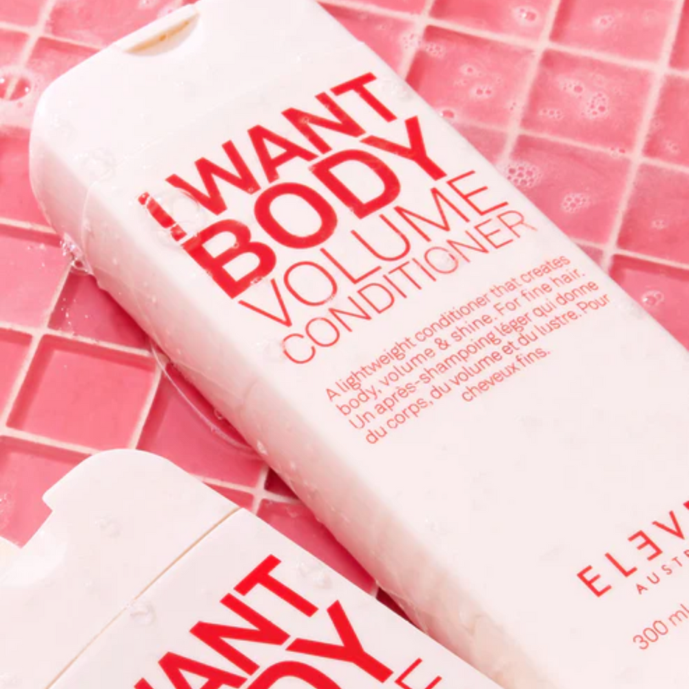 Flacon ELEVEN I Want Body Volume Conditioner — après‑shampooing volume pour cheveux fins