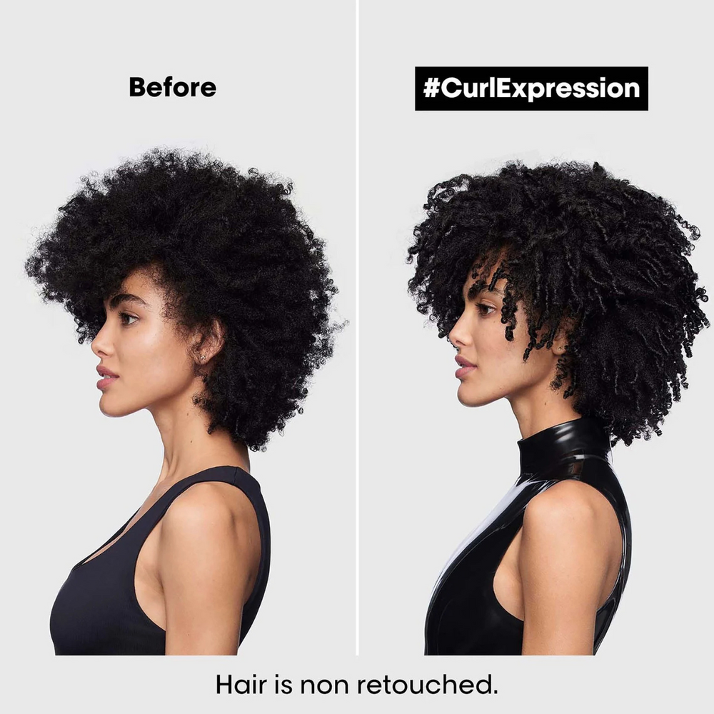 Crème Hydratante Intensive Longue Durée Curl Expression L'Oréal Professionnel 200 ml sur fond blanc