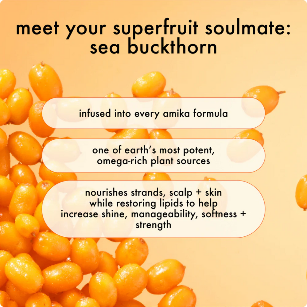 Flacon de la crème amika Supernova pour cheveux hydratés, lisses et brillants