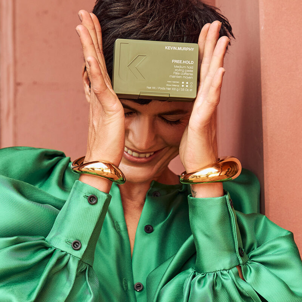 Pot de FREE.HOLD Kevin Murphy — pâte coiffante tenue moyenne souple pour cheveux