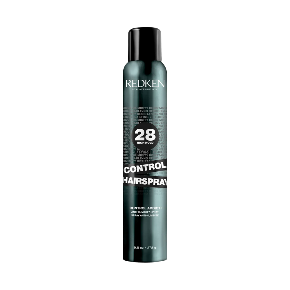 Flacon du Fixatif Tenue Extra Forte Control 28 de Redken pour une fixation longue durée
