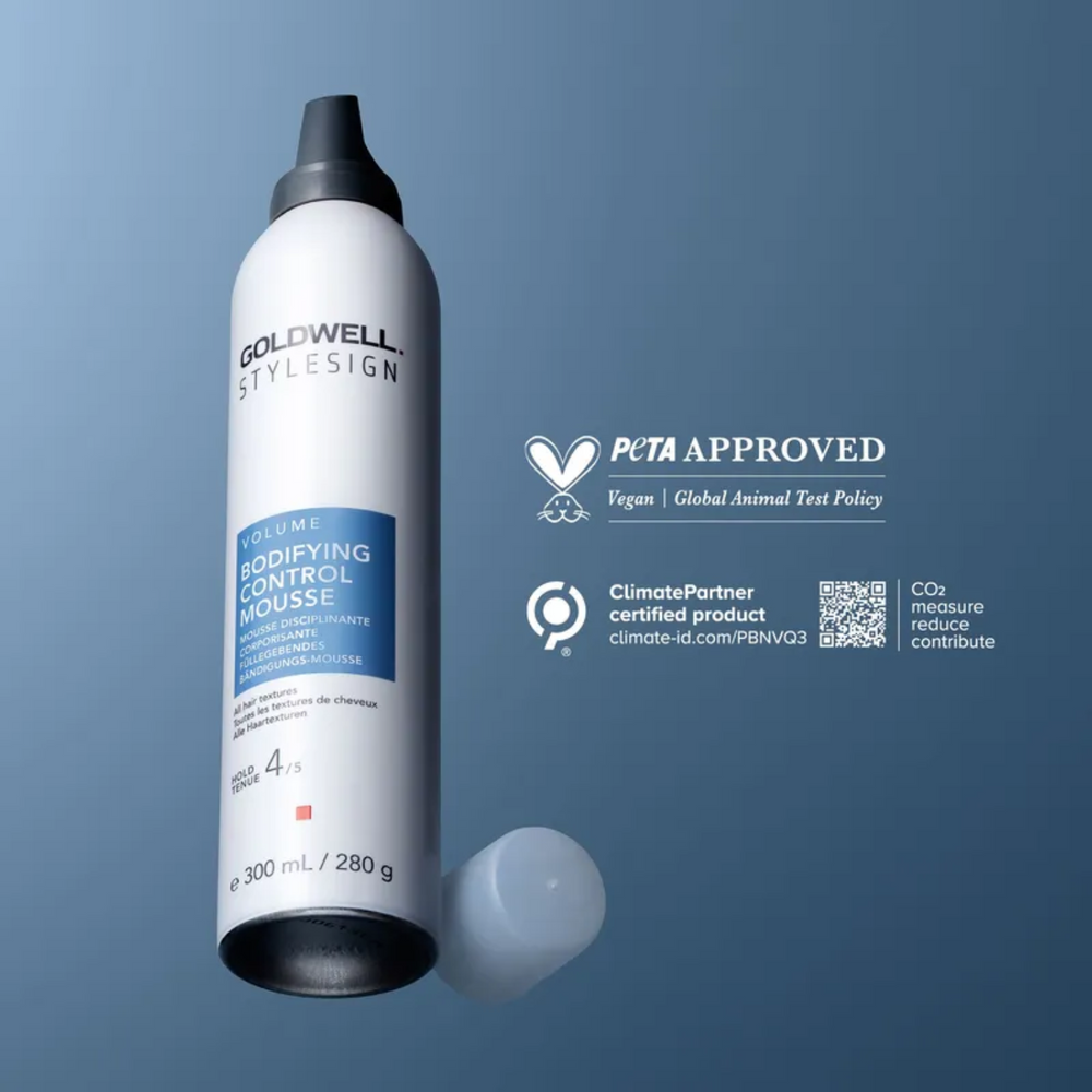 Flacon mousse Goldwell Stylesign 300 ml sur fond blanc
