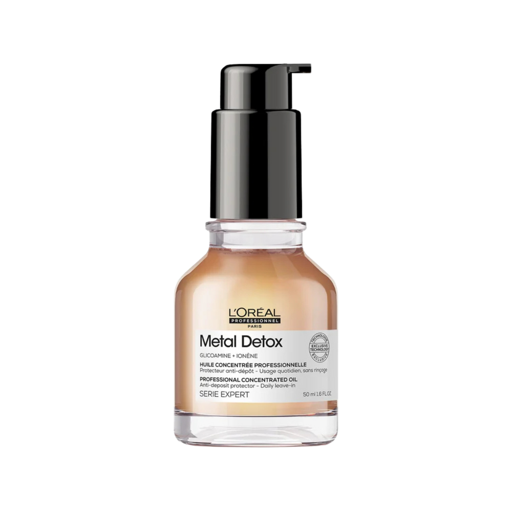 Huile Metal Detox L’Oréal Professionnel 50 ml – Soin cheveux colorés