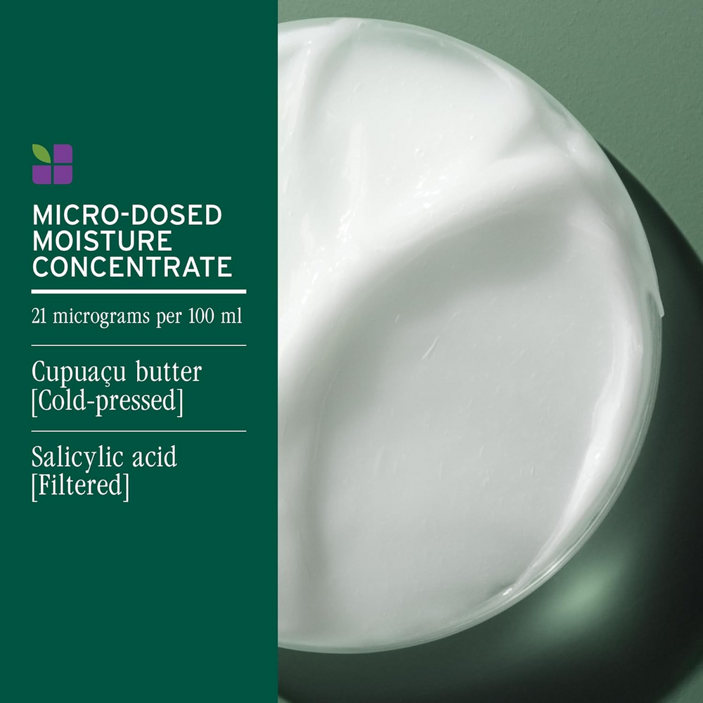 Pot de Matrix Biolage HydraSource Conditioning Balm, soin riche hydratant pour cheveux secs, aloe vera, vegan.