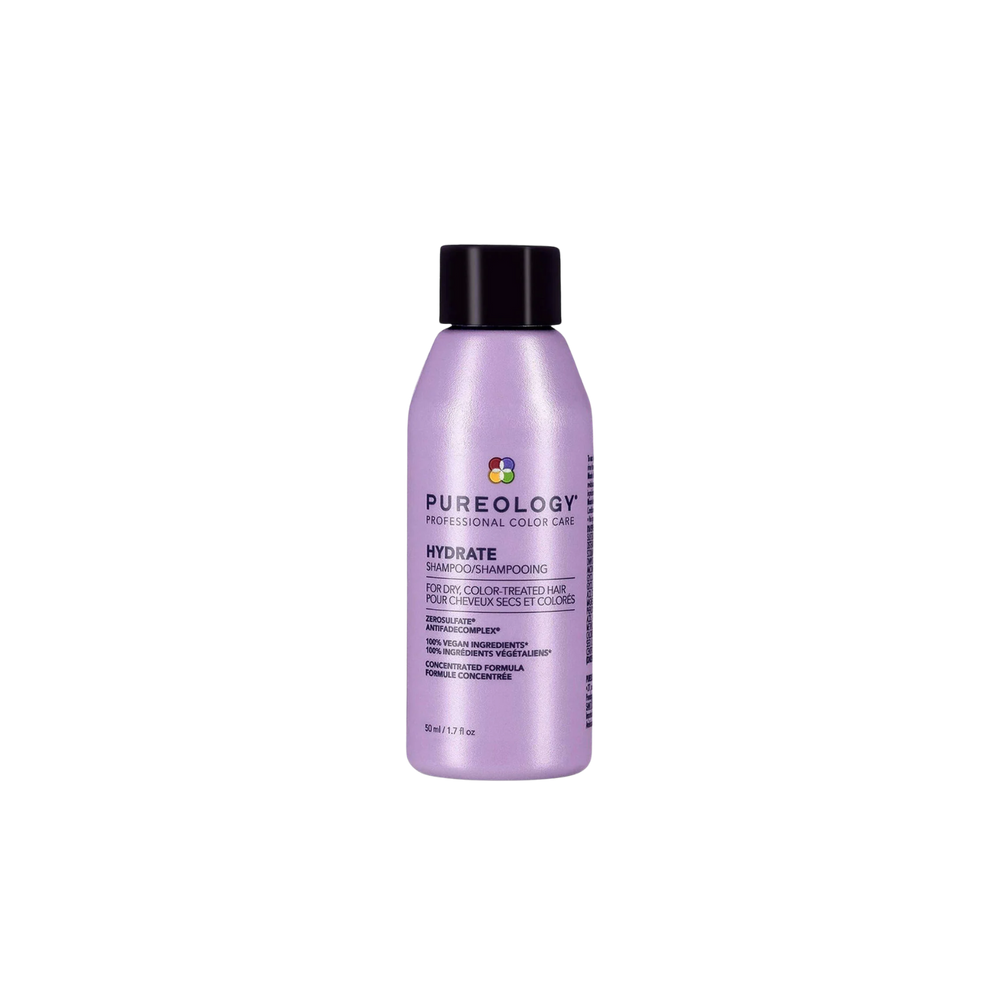 « Flacon de Hydrate Shampoo Pureology – shampoing hydratant sans sulfates, vegan, pour cheveux secs et colorés »