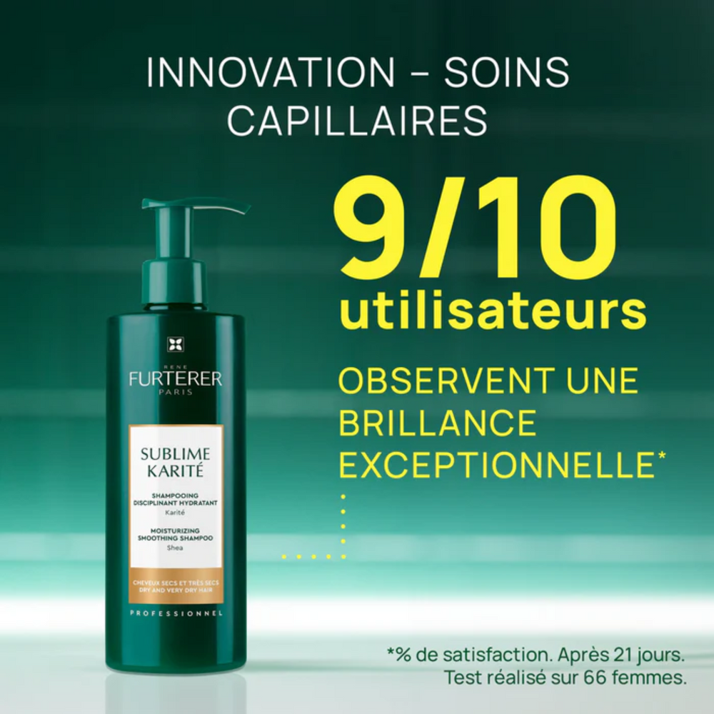 Offrez une nutrition intense à vos cheveux très secs avec le Shampoing Sublime Karité de René Furterer. Soin nourrissant riche en beurre de karité.