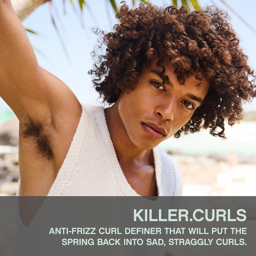 Flacon de la crème KILLER.CURLS de Kevin Murphy sur fond neutre