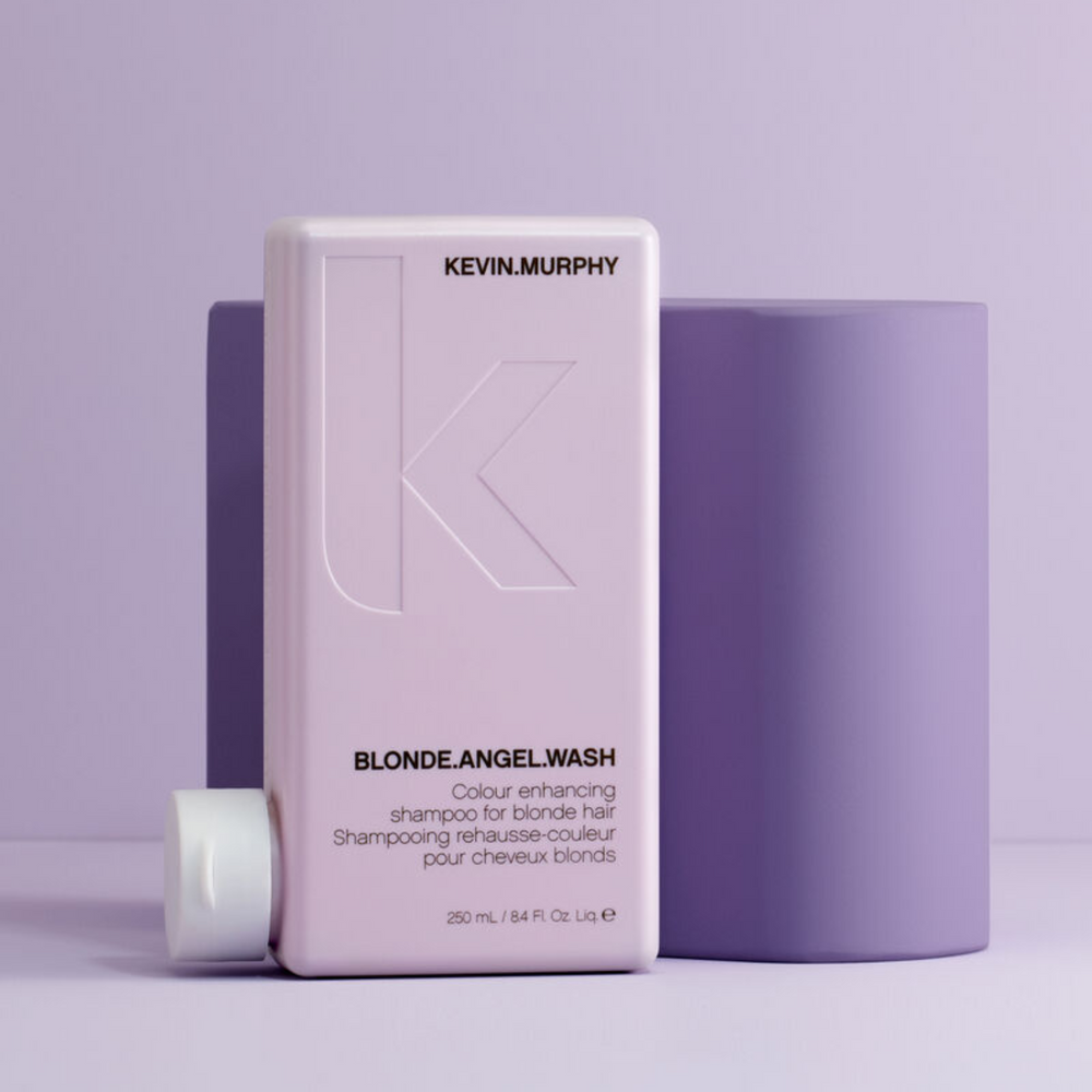 “Kevin Murphy BLONDE.ANGEL.WASH 250 ml – shampooing tonifiant pour cheveux blonds”