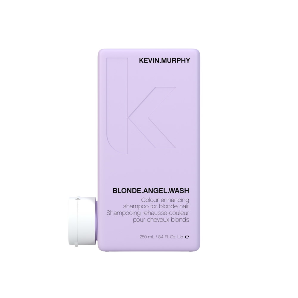 “Kevin Murphy BLONDE.ANGEL.WASH 250 ml – shampooing tonifiant pour cheveux blonds”