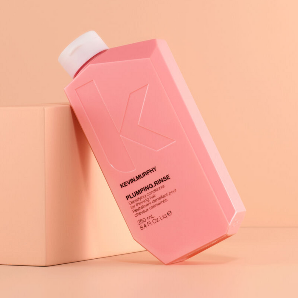 “Kevin Murphy PLUMPING.RINSE 250 ml – flacon après‑shampooing densifiant pour cheveux fins”