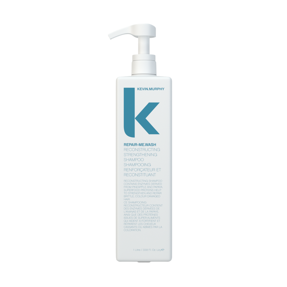 “Kevin Murphy REPAIR‑ME.WASH 1000 ml – shampooing réparateur grand format pour cheveux endommagés”