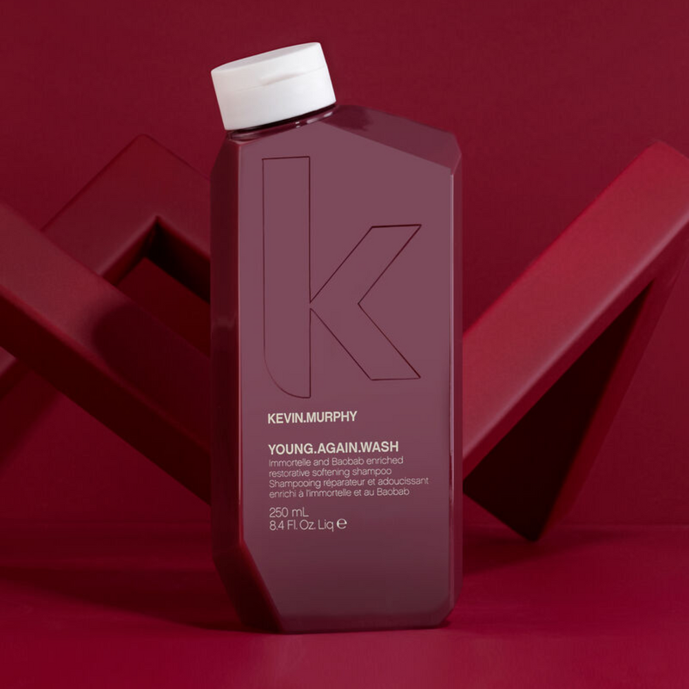 “Kevin Murphy YOUNG.AGAIN.WASH 250 ml – shampooing régénérant anti‑âge pour cheveux abîmés”