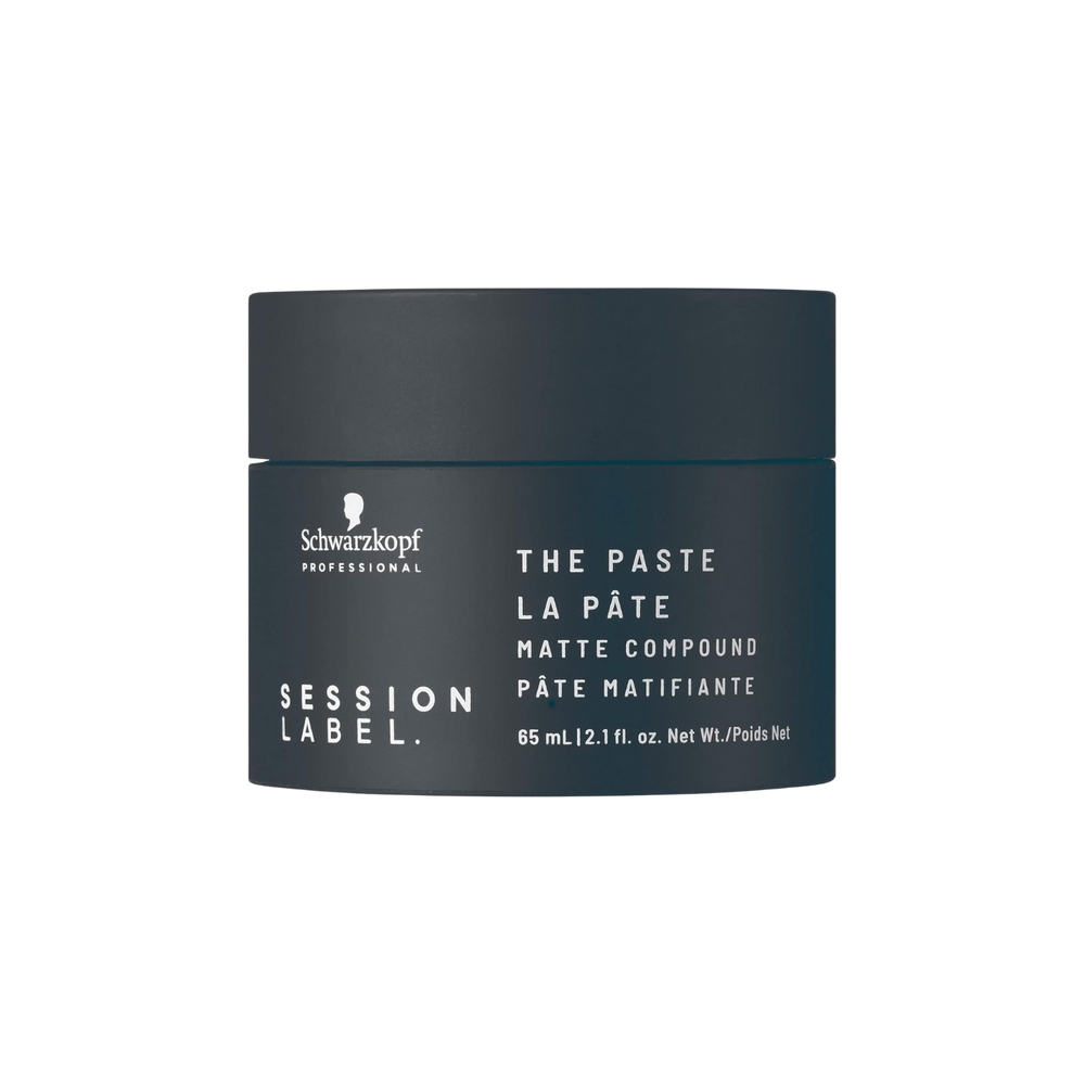 Pot de La Pâte Session Label Schwarzkopf, coiffant fini mat 65 ml