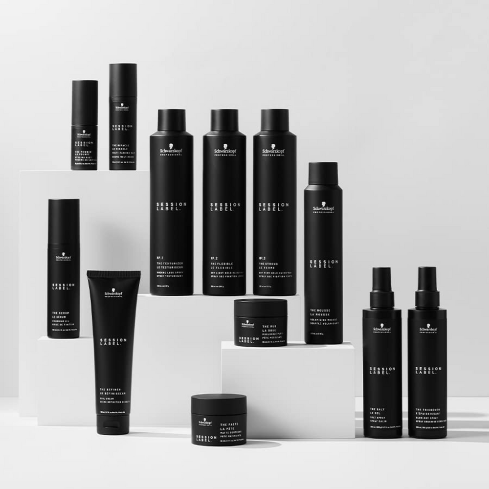 Flacon du spray Le Salin Session Label Schwarzkopf, spray salin 200 ml