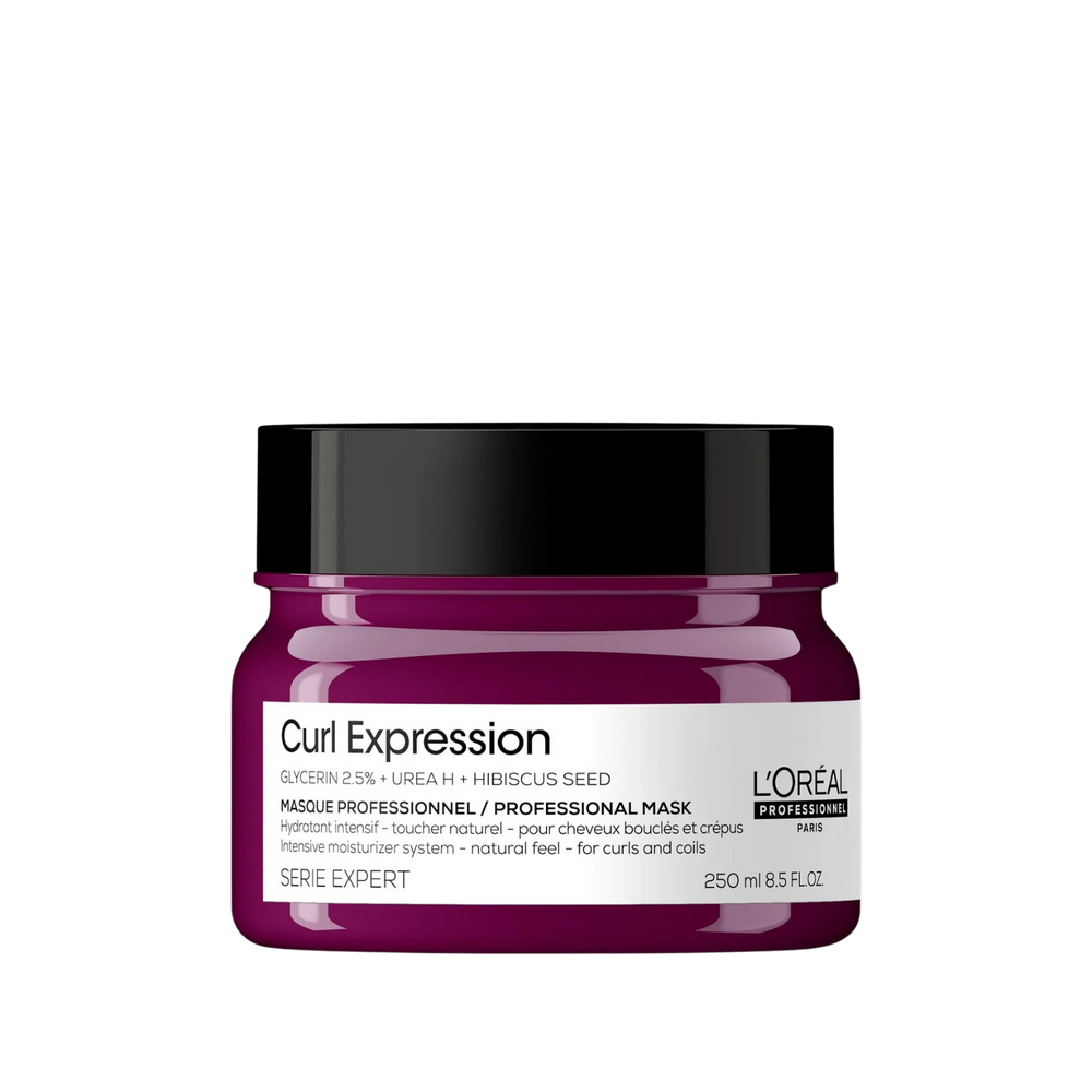 Masque Hydratant Intensif Curl Expression L'Oréal Professionnel sur fond blanc