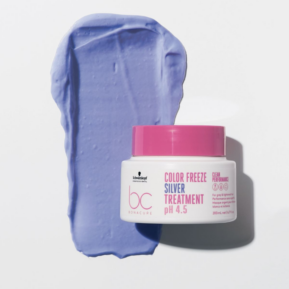 Pot de masque Silver Color Freeze Schwarzkopf — soin pour cheveux blonds argentés