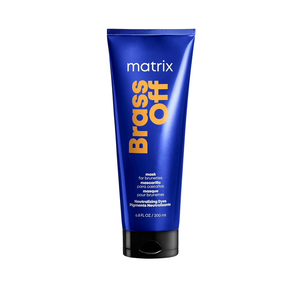 Pot du masque Matrix Brass Off Mask pour cheveux blonds et gris