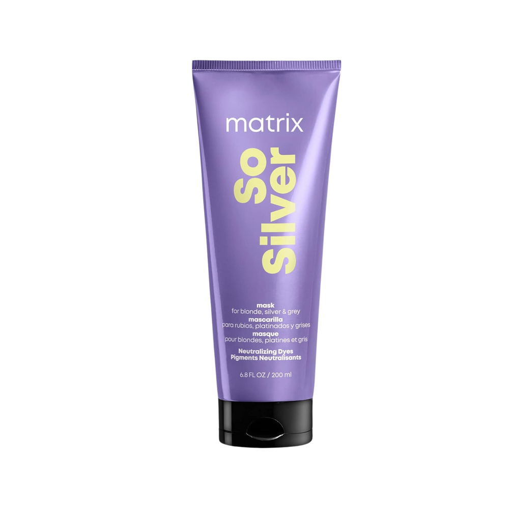 Pot Matrix So Silver Triple Power Mask pour cheveux blonds et gris