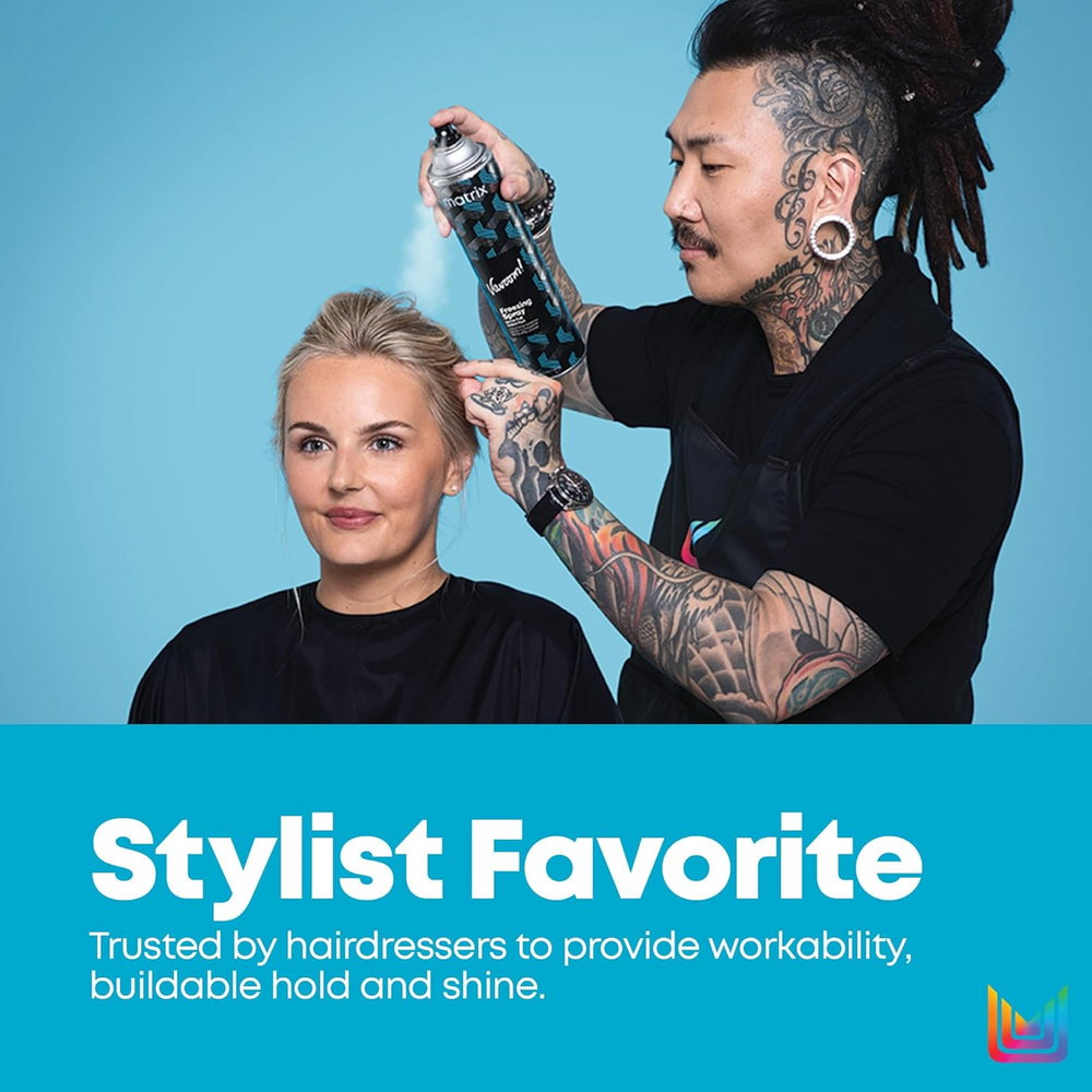 Flacon du Matrix Vavoom Freezing Finishing Hairspray – Laque finition extra-forte