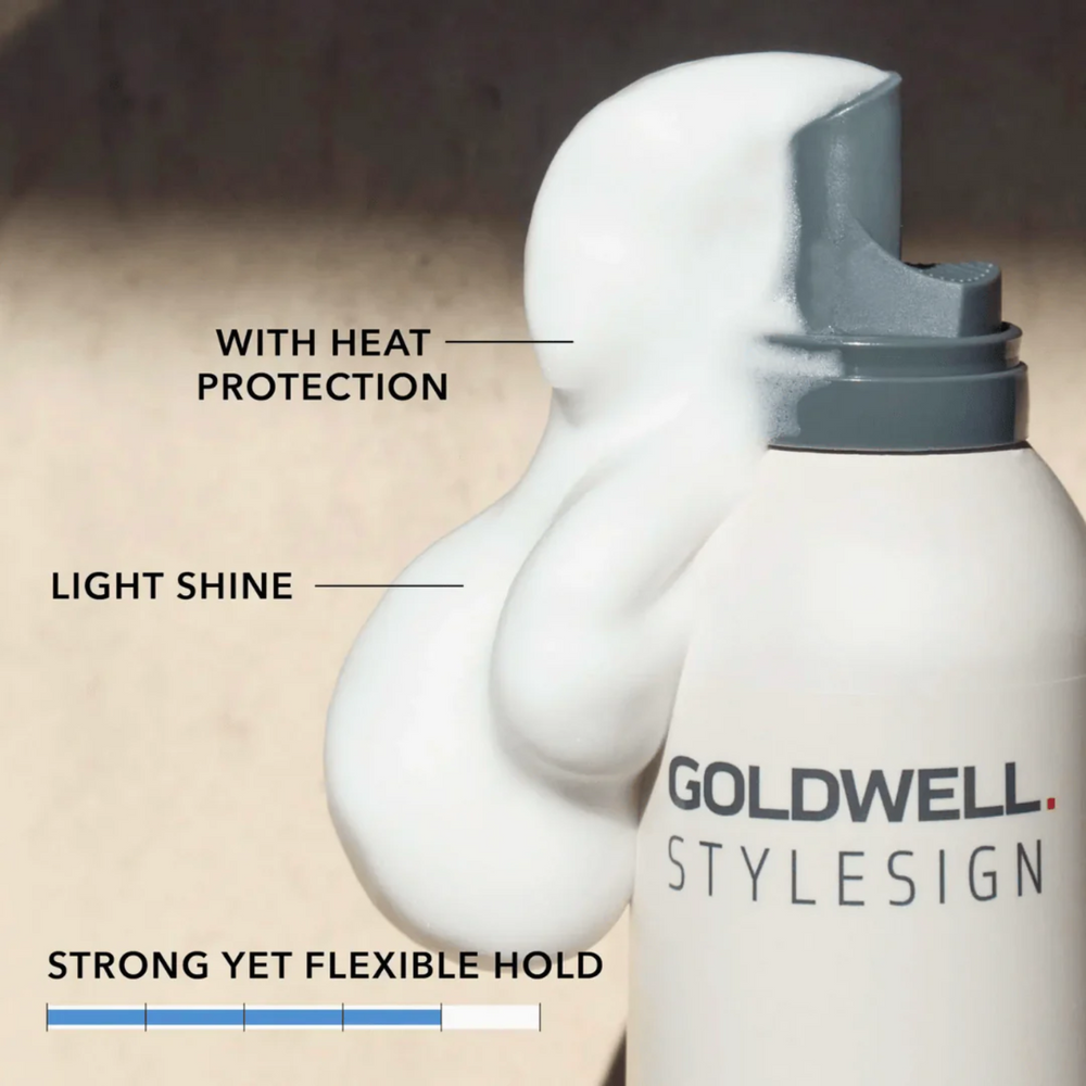 Mousse Brillance Corporisante Goldwell Stylesign 300 ml – Volume & éclat