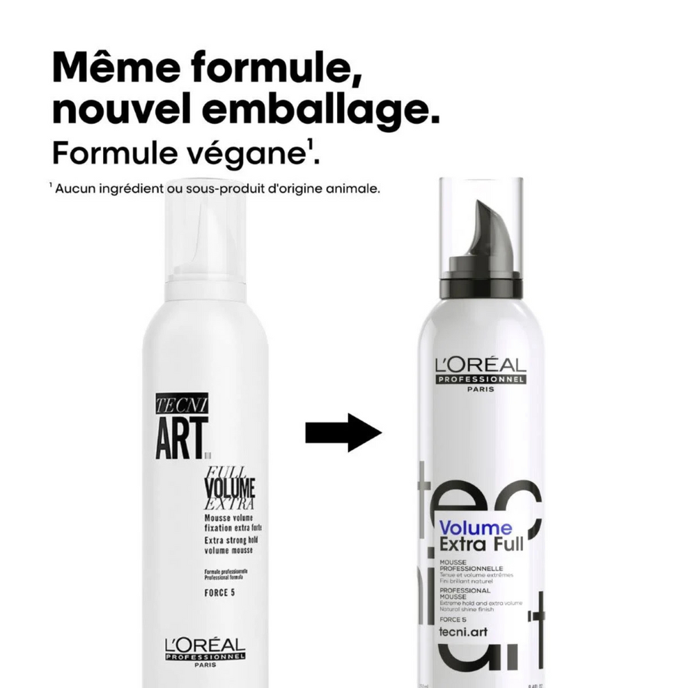 Mousse Full Volume Extra L'Oréal Professionnel 250 ml – Mousse volumisante