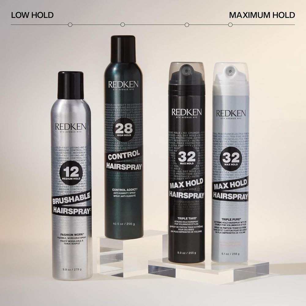 Aérosol Redken Triple Take 32, spray coiffant fixation extrême