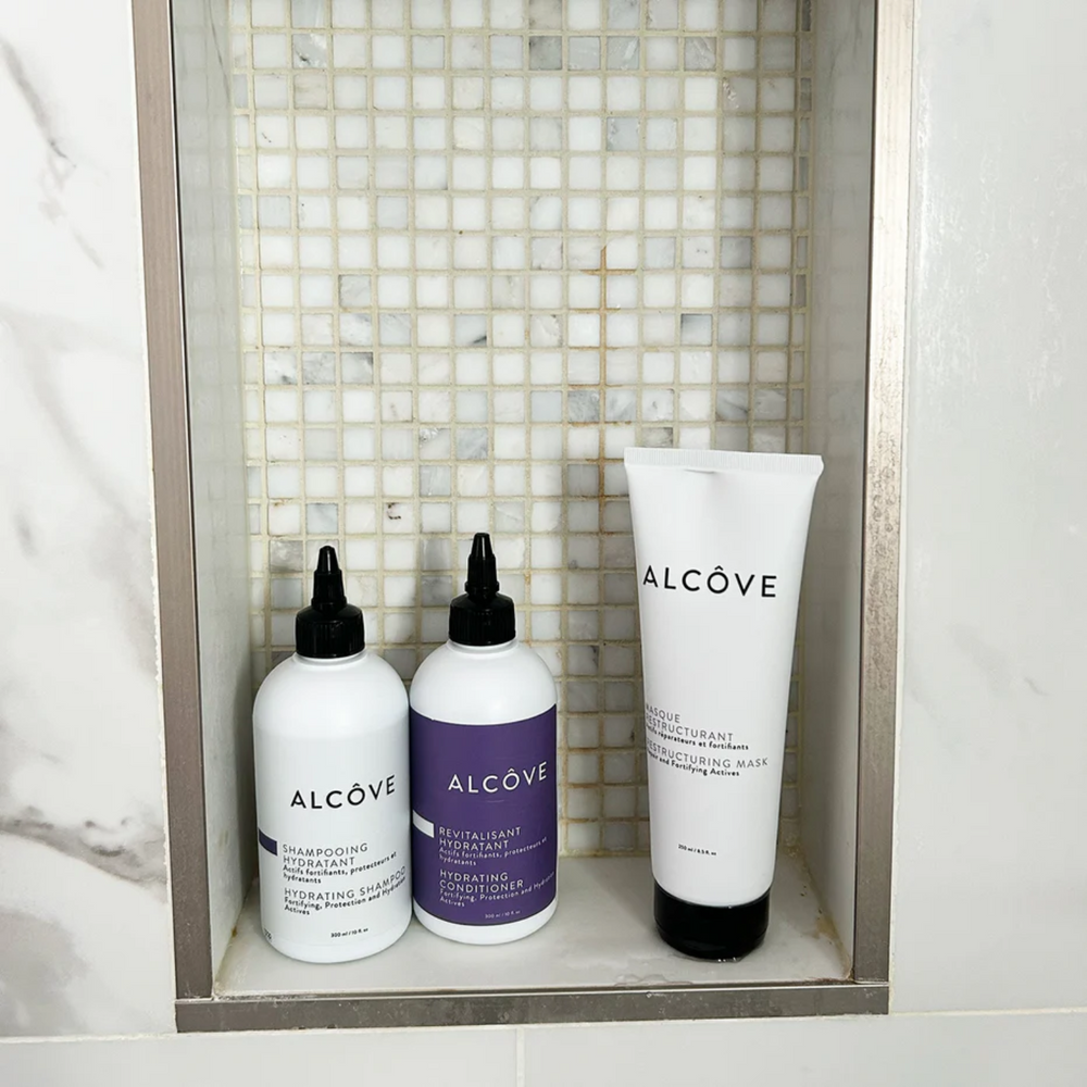 “Tube de Revitalisant Hydratant Alcôve – soin hydratant après shampoing”