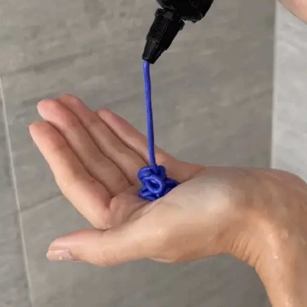 “Flacon de Revitalisant Violet Alcôve – soin anti-jaunissement pour cheveux blonds”
