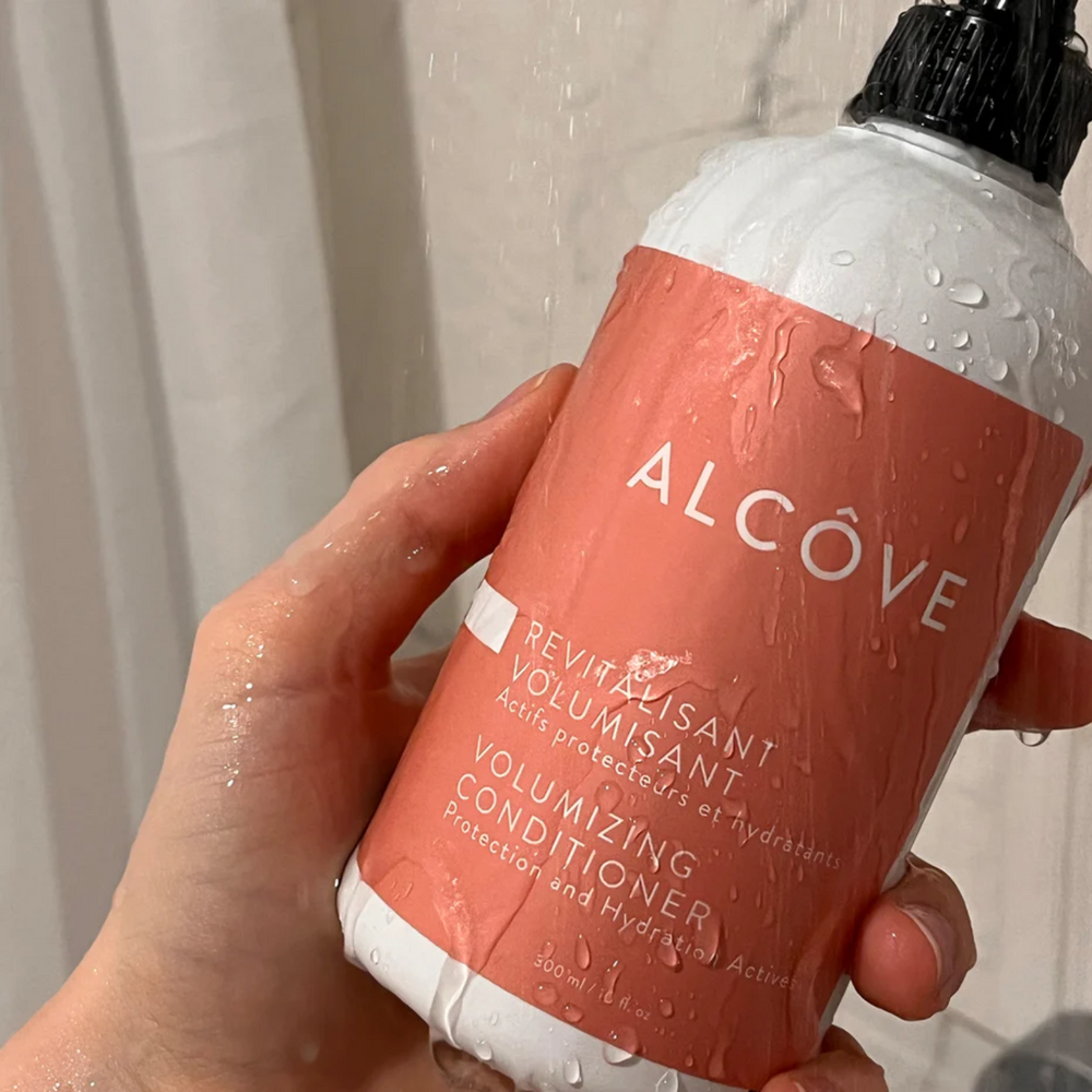 “Pot de Revitalisant Volumisant Alcôve – soin léger pour cheveux fins”