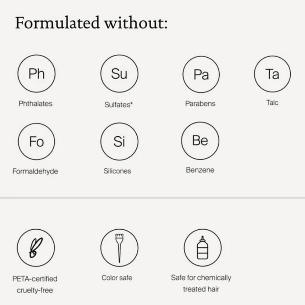 Flacon de Perfect Hair Day Dry Shampoo Living Proof, design blanc épuré avec aiguillée verte, évoquant fraîcheur, volume et technologie capillaire.