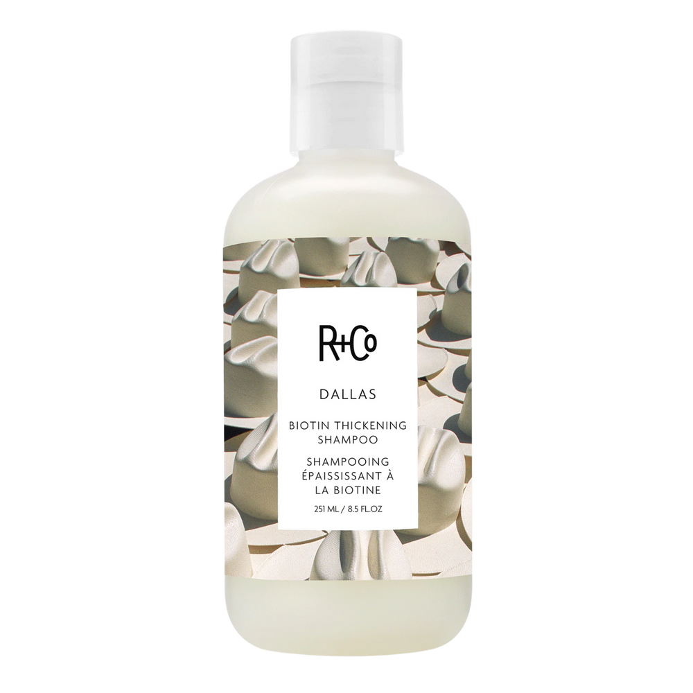 Shampooing Dallas Biotin R+Co – Épaisseur, volume et éclat naturel