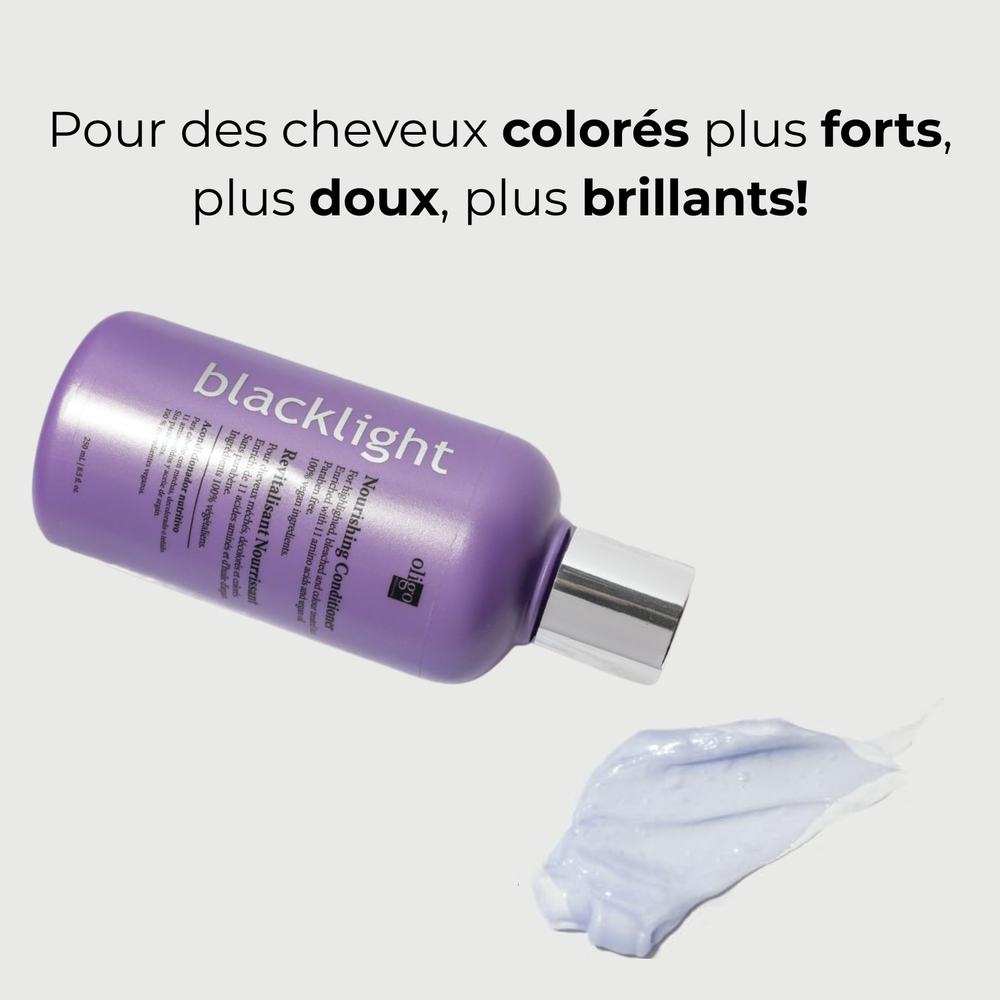 « Flacon du Shampooing Nourishing Oligo Professionnel – soin hydratant pour cheveux colorés et décolorés »