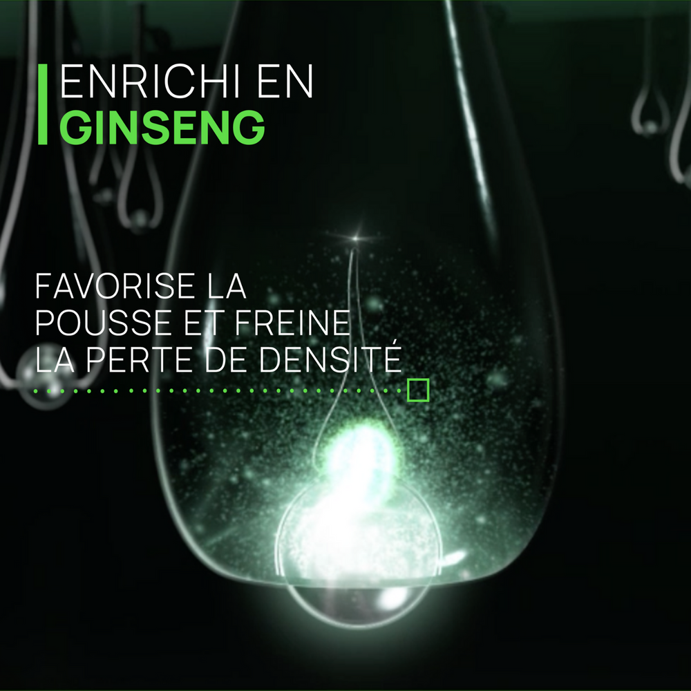 Flacon de 200 ml du Shampooing Triphasic René Furterer, soin épaississant aux huiles essentielles pour cheveux clairsemés