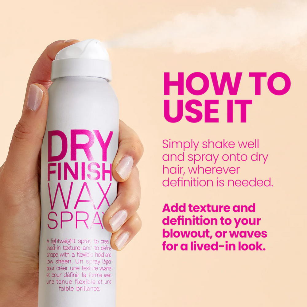 Flacon ELEVEN Dry Finish Wax Spray – spray finition cire légère effet texturé