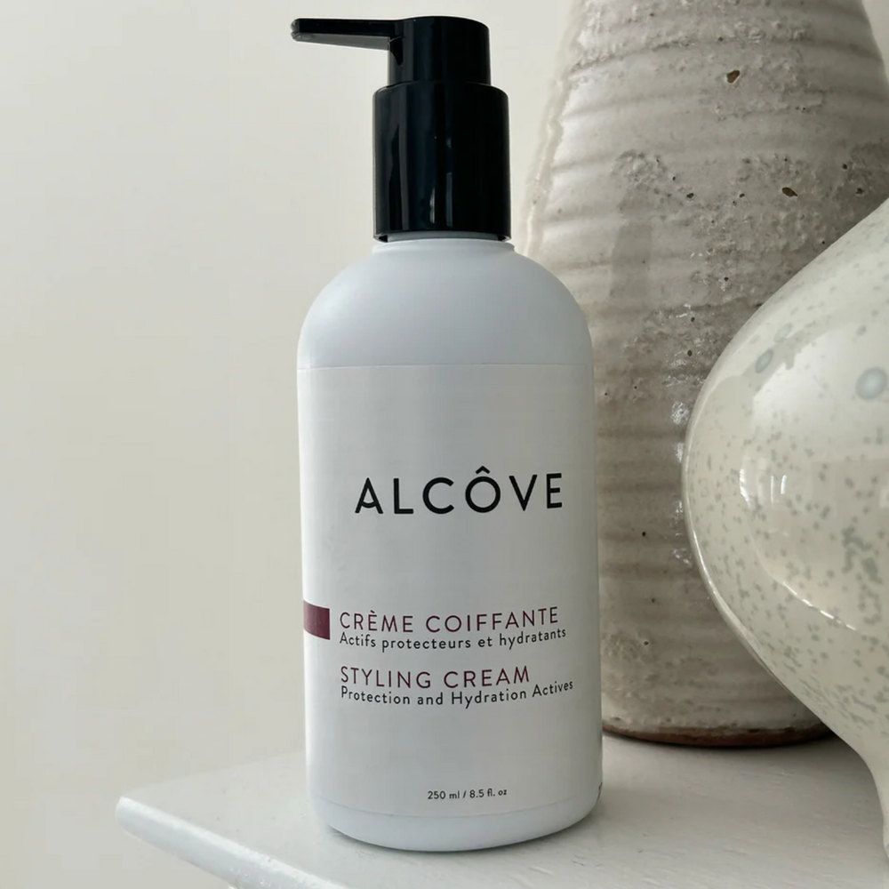 “Pot de Styling Cream Alcôve – crème coiffante légère sans résidu”