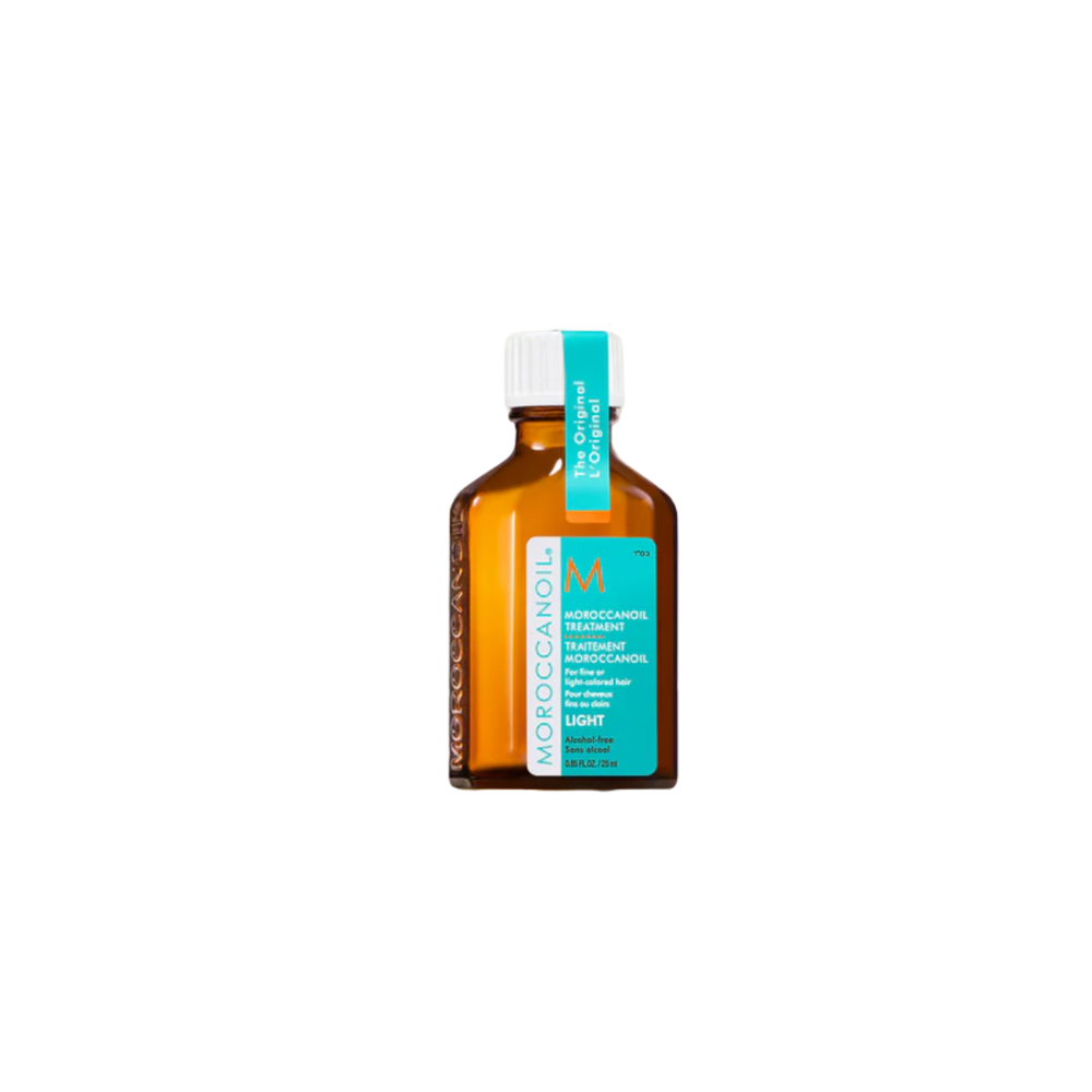 Traitement Moroccanoil Light – huile légère à l’argan pour cheveux fins, blonds ou gris
