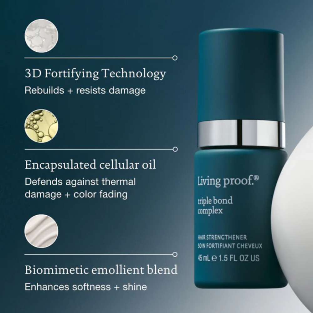 Flacon de soin réparateur Triple Bond Complex Living Proof – 45ml