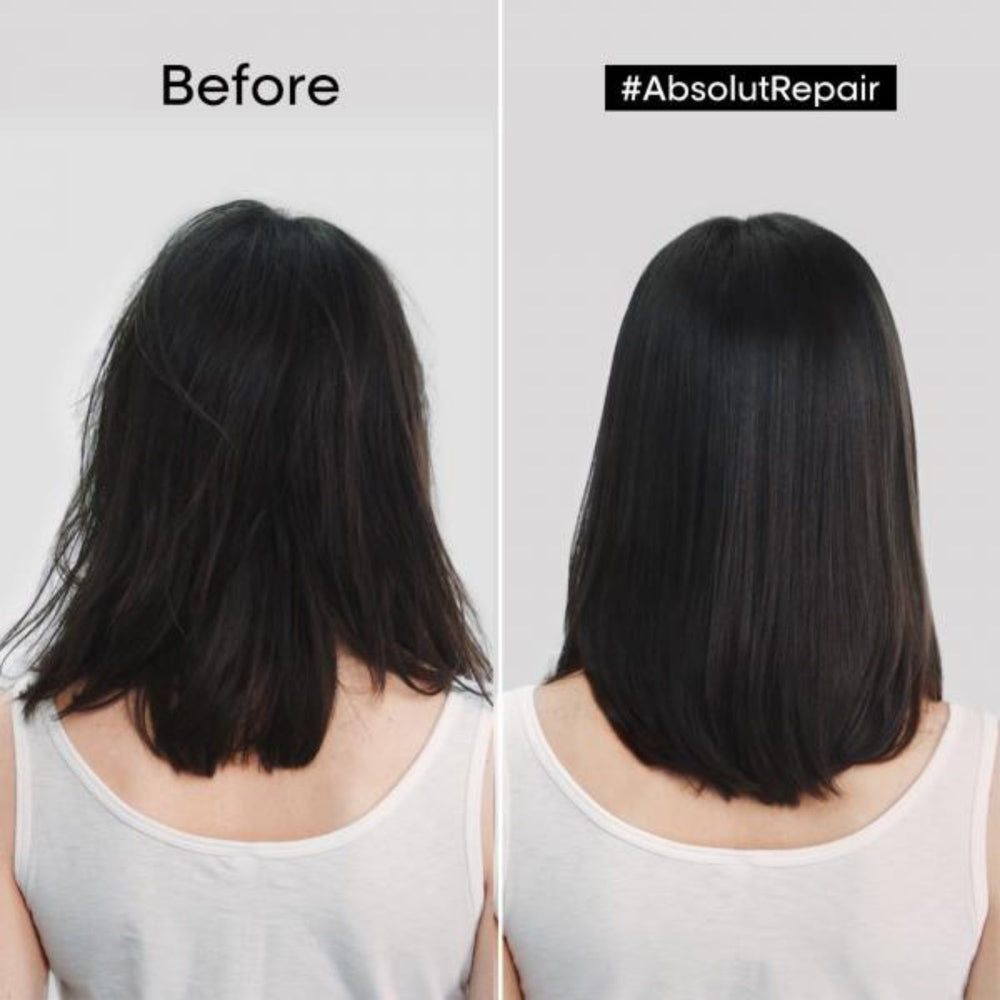 Masque Resurfaçant Instantané Absolut Repair L'Oréal Professionnel 250 ml sur fond blanc

