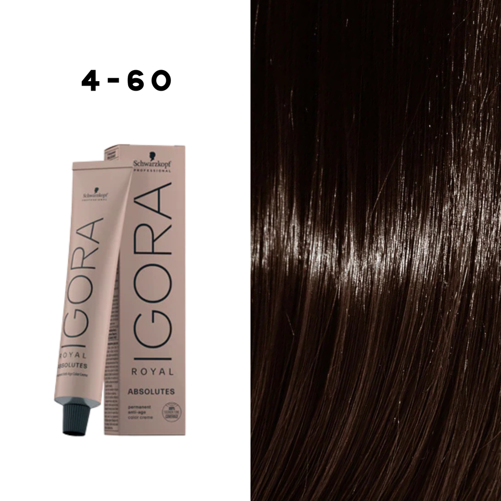 Coloration Permanente Igora Absolutes (60ml) - SCHWARZKOPF