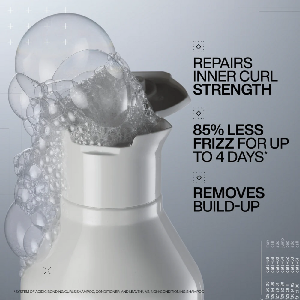 Duo Redken Acidic Bonding Curls (shampoing et revitalisant) pour boucles abîmées, format duo printemps 2025