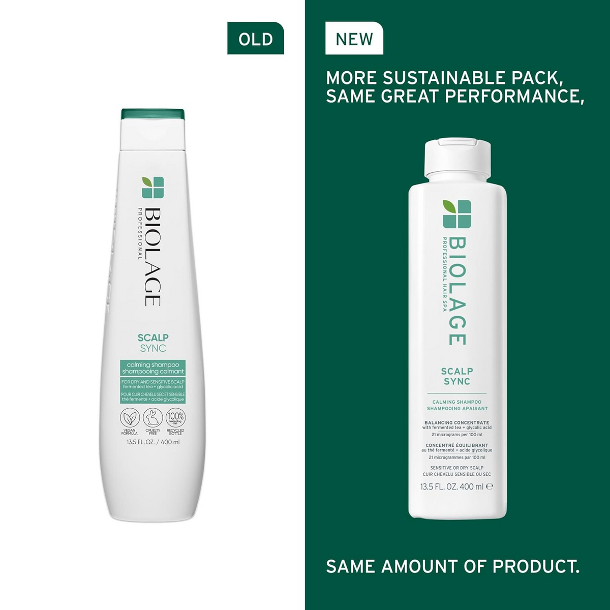 Shampooing Apaisant Scalp Sync - BIOLAGE
