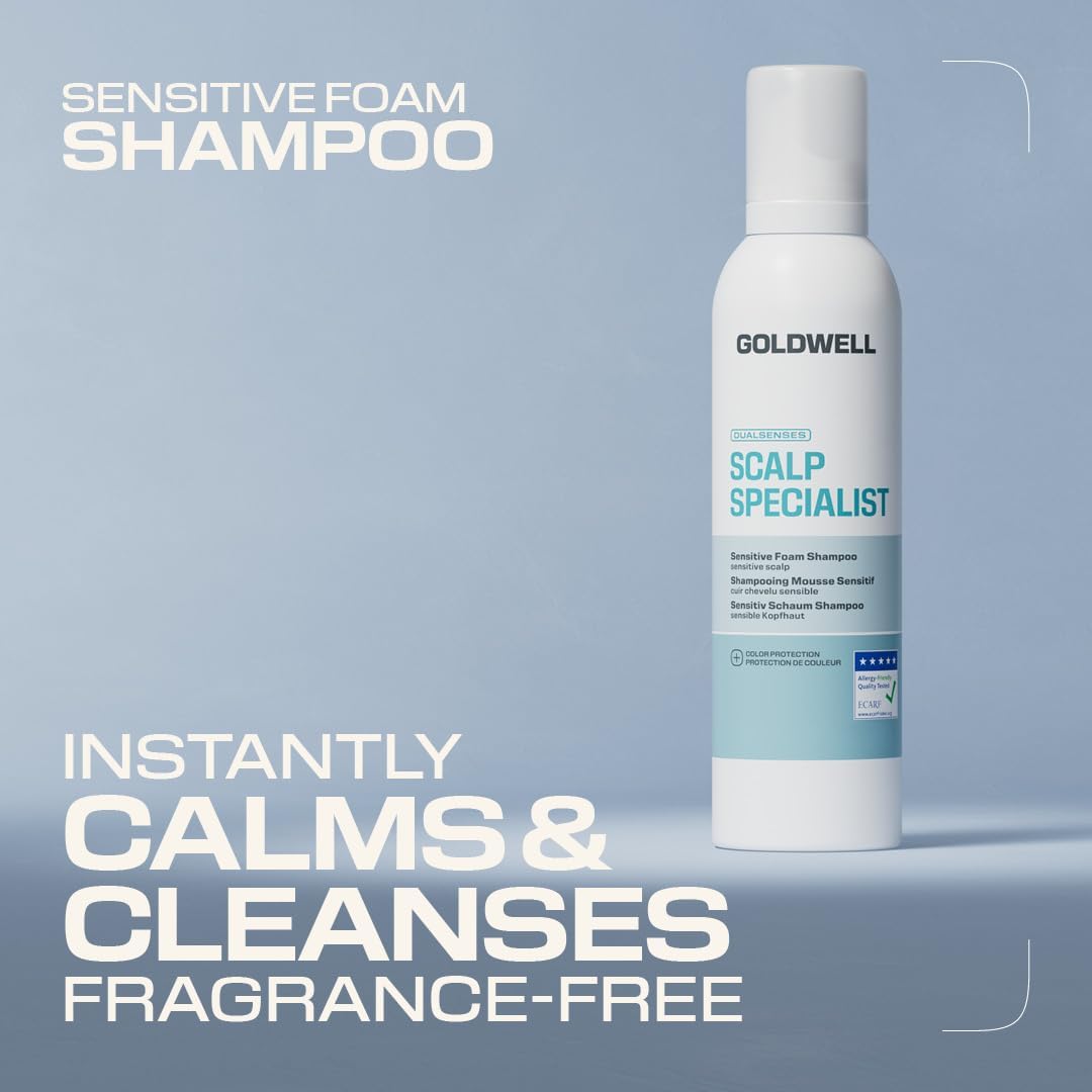 Shampooing Mousse Sensitif Scalp Specialist (250ml) - GOLDWELL