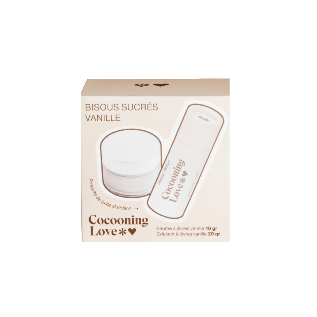 Duo Lèvres Vanille - Cocooning love