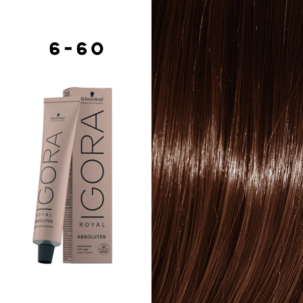 Coloration Permanente Igora Absolutes (60ml) - SCHWARZKOPF