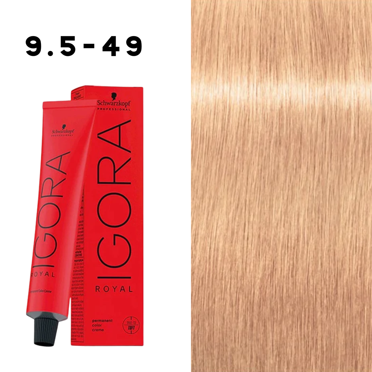 “Tube de coloration Schwarzkopf IGORA Royal — gamme complète de 120+ teintes”