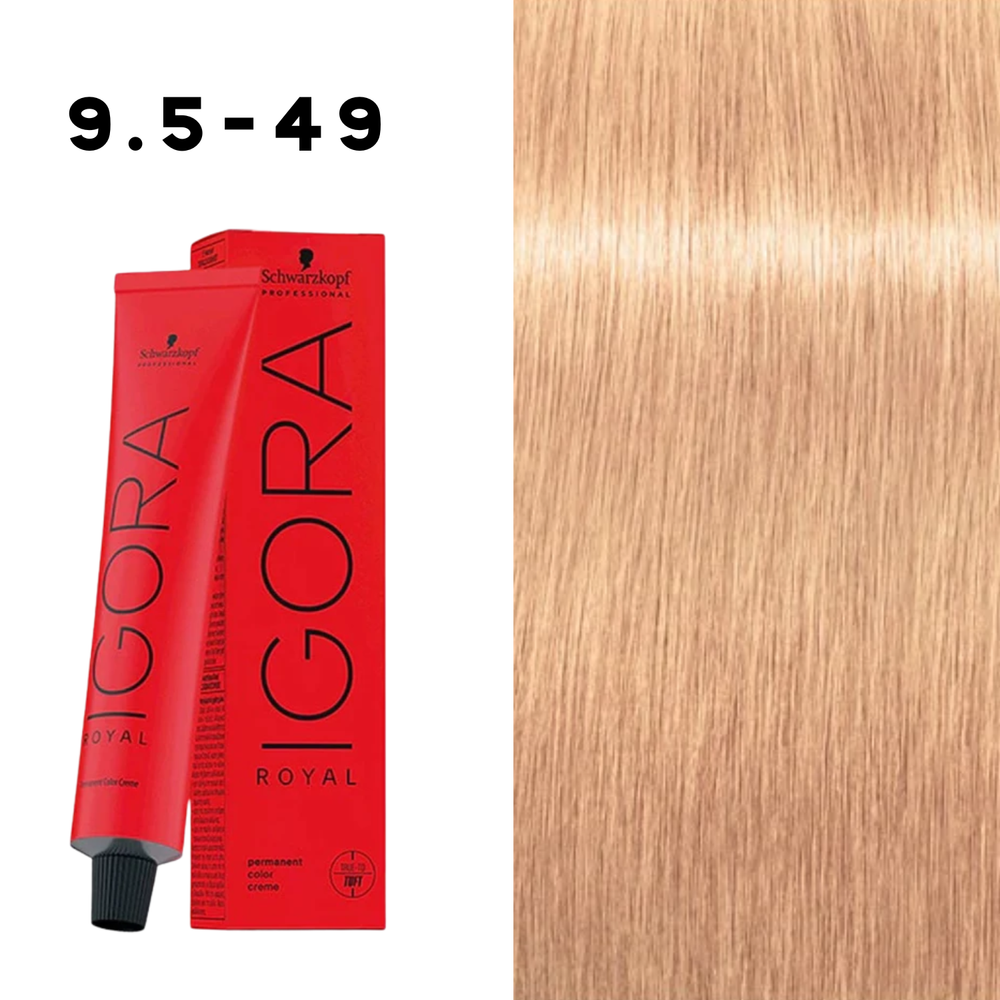 “Tube de coloration Schwarzkopf IGORA Royal — gamme complète de 120+ teintes”
