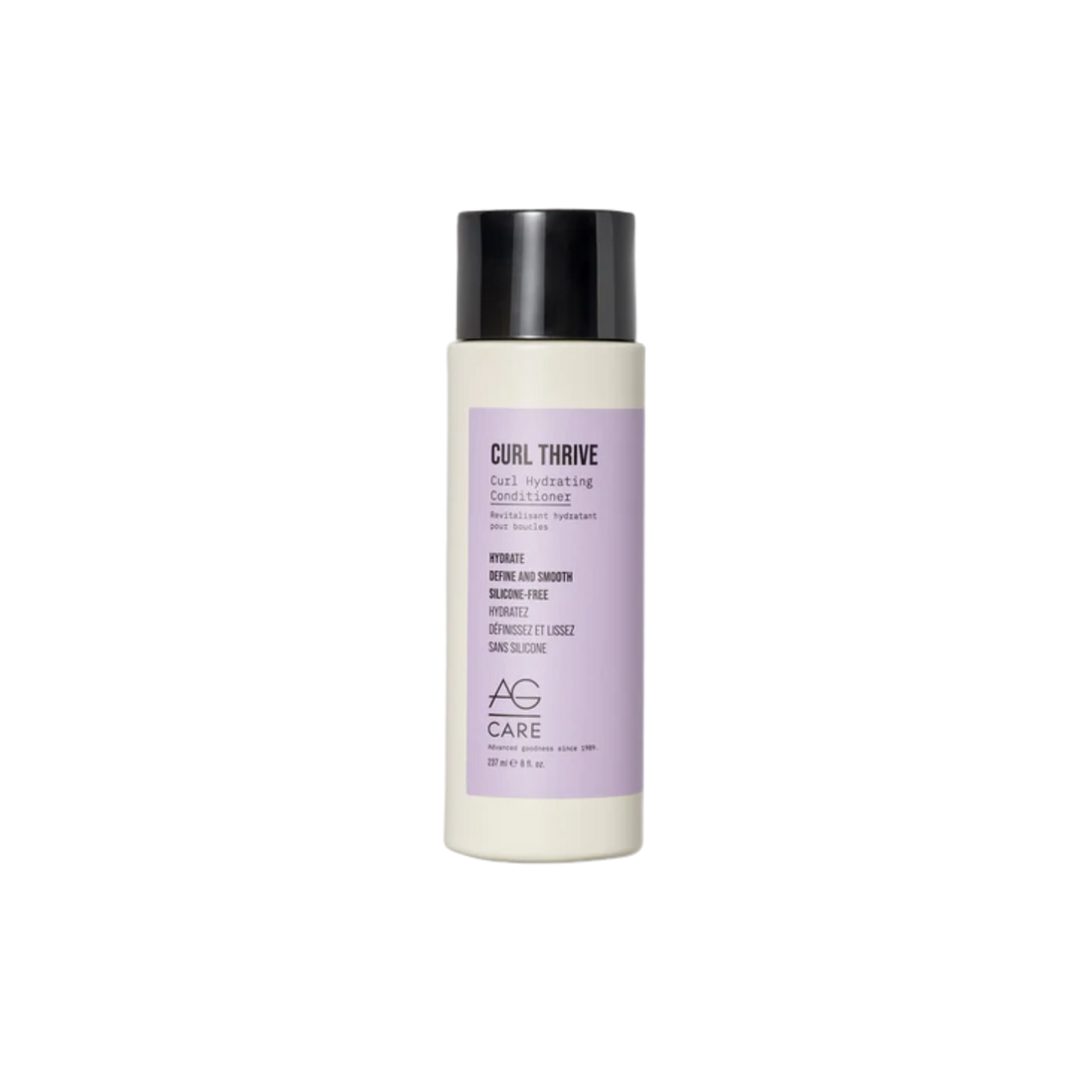 “Bouteille AG Care Curl Thrive Hydrating Conditioner pour cheveux bouclés”